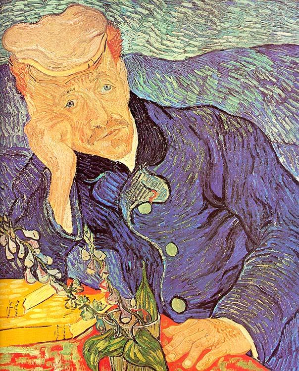 Vincent Van Gogh Portrait of Dr Gachet oil painting picture